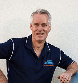 Brian Doherty, licensed plumber and founder of Doherty Plumbing Solutions in Eastern Suburbs