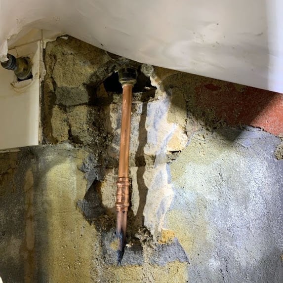 Burst water pipe repair in Glen Iris