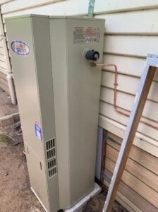 New AquaMAX gas hot water system installed at a Burwood home.